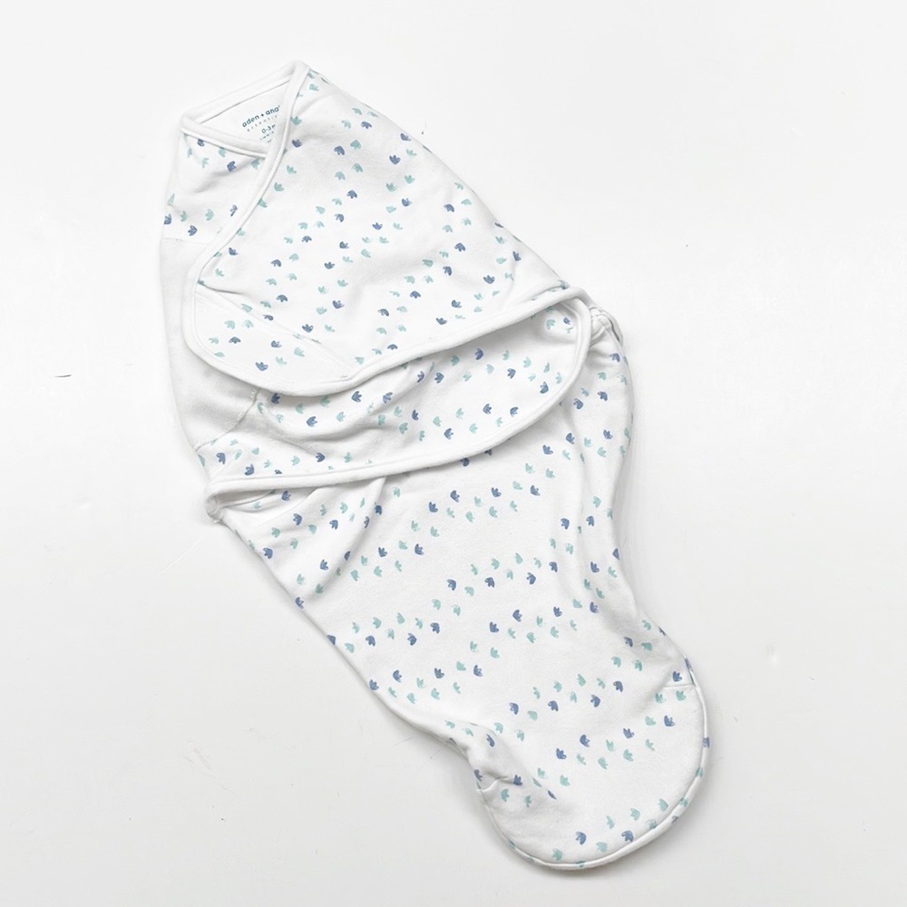 Aden + Anais white printed sleep sack